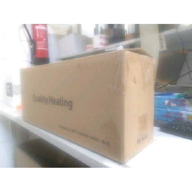 2ekans | Keramische wandverwarming ThermoBlack met Wifi thermostaat