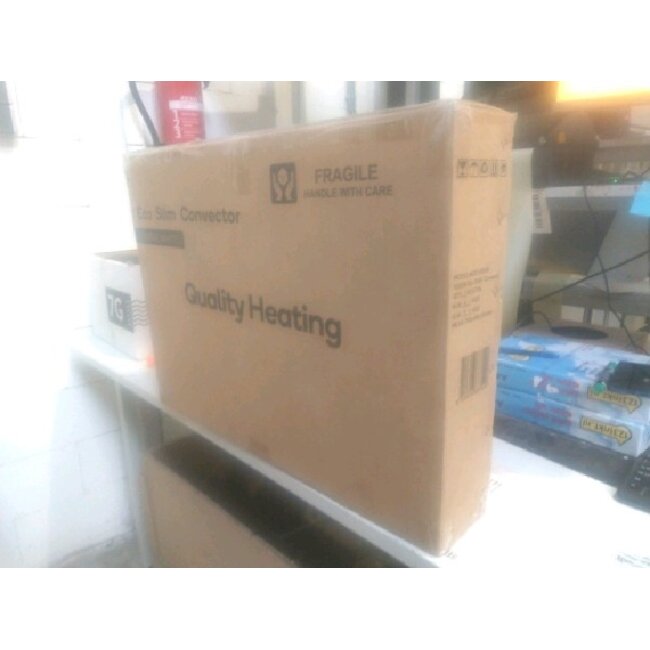 2ekans | Quality Heating - Eco Slim Wifi white - Eco Slim - 61,5 x 5 x 40 cm - 1000Watt