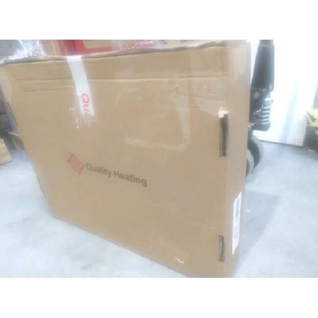 2ekans | Elektrische handdoek radiator white met thermostaat A-CS06G-W - Wit