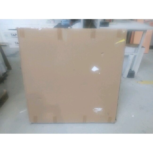 2ekans | Spiegel rond 100 cm met zwart frame - Bella Mirror