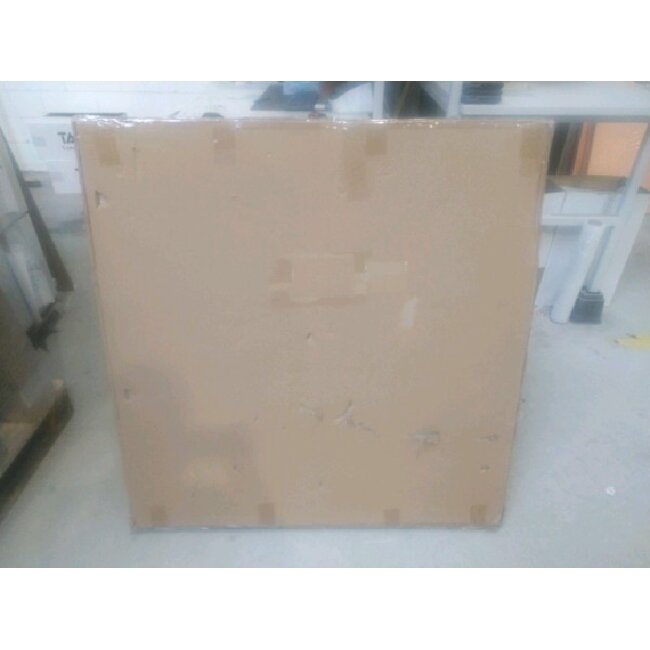 2ekans | Spiegel rond 100 cm met zwart frame - Bella Mirror