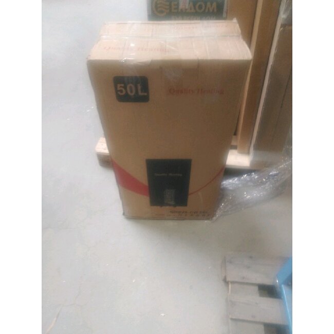 2ekans | 50 Liter QH dual elektrische boiler met digitale bediening