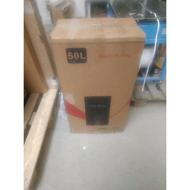 2ekans | 50 Liter QH dual elektrische boiler met digitale bediening