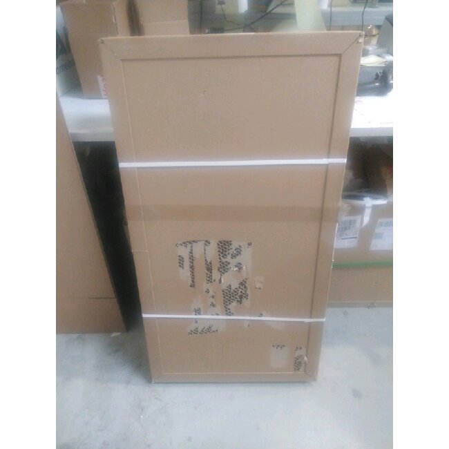 2ekans | Spiegel met led half ovaal 50 x 100 cm