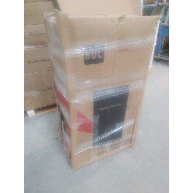 2ekans | 80 Liter QH dual tank elektrische boiler met digitale bediening