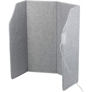 2ekans | QH-BV Serie groot vouwbaar mobiel infraroodpaneel - 400Watt met 3 warmtestanden