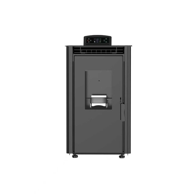 Pelletkachel - 6.9 kW 60 m² - 5 niveaus - timer - KT0702A - Black