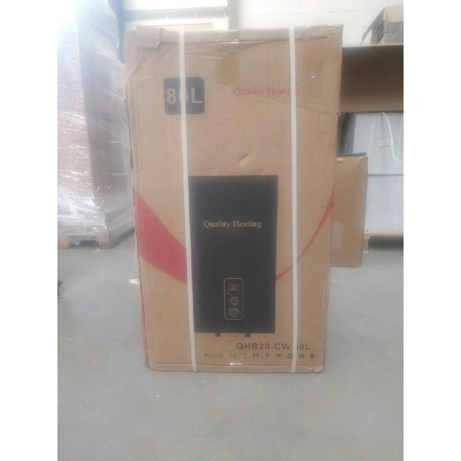 2ekans | 80 Liter QH dual tank elektrische boiler met digitale bediening