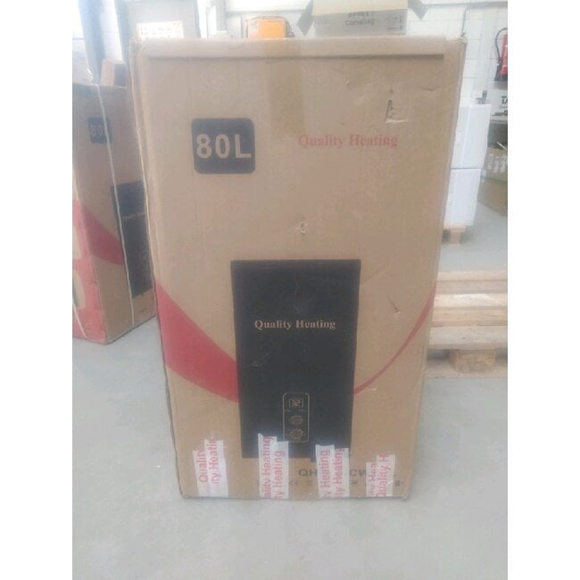 2ekans | 80 Liter QH dual tank elektrische boiler met digitale bediening