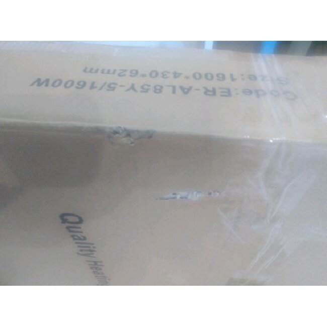 2ekans | Quality Heating verticale kachel Civetta white - Wit