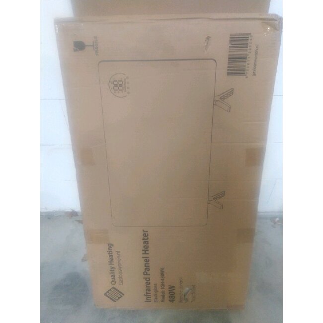 2ekans | QH-GD Elegant Serie verplaatsbaar infraroodpaneel  - 450Watt 50 x 90 cm