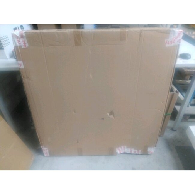 2ekans | Spiegel rond 100 cm met zwart frame - Bella Mirror