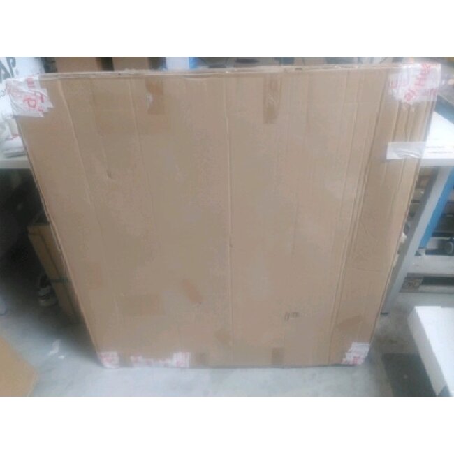 2ekans | Spiegel rond 100 cm met zwart frame - Bella Mirror