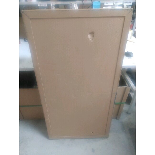 2ekans | Spiegel met zwart frame, led, anticondens 60 x 120 cm