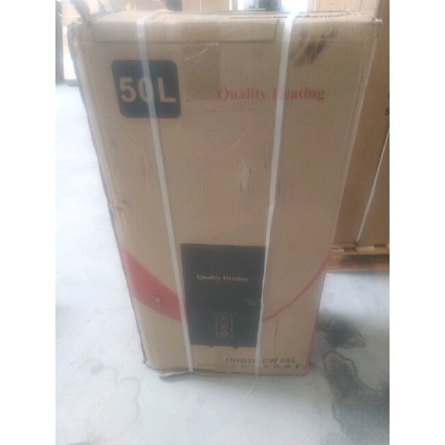 2ekans | 50 Liter QH dual elektrische boiler met digitale bediening