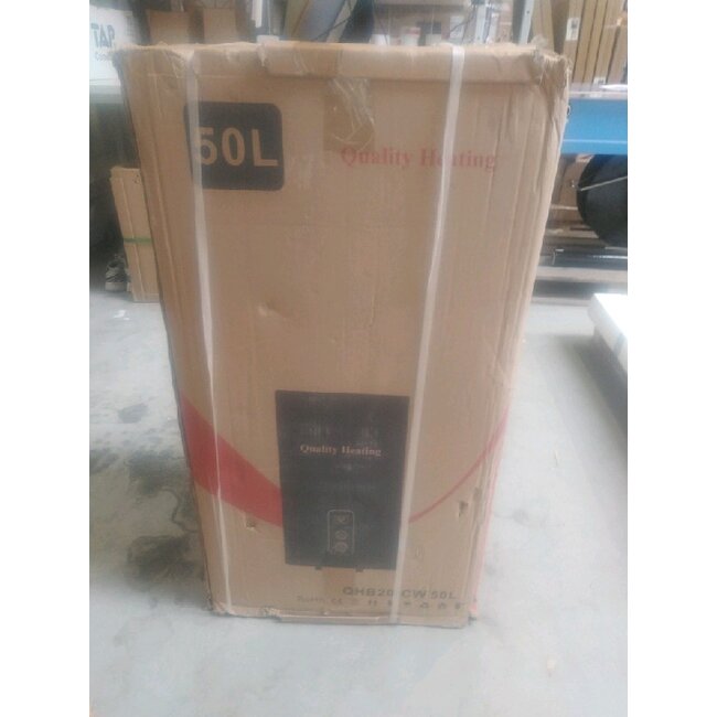 2ekans | 50 Liter QH dual elektrische boiler met digitale bediening