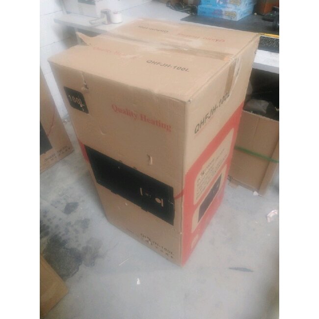 2ekans | 100 Liter QH dual vloermontage elektrische boiler met digitale bediening - 100Liter