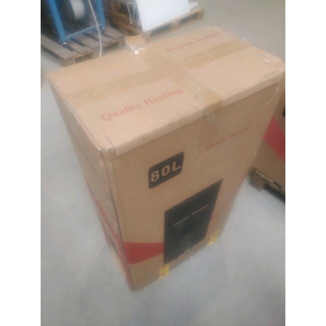 2ekans | 80 Liter QH dual tank elektrische boiler met digitale bediening