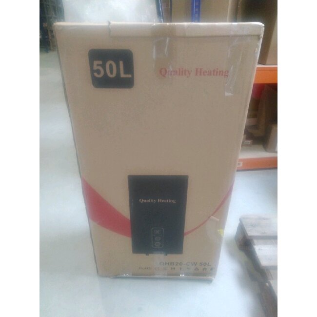 2ekans | 50 Liter QH dual elektrische boiler met digitale bediening
