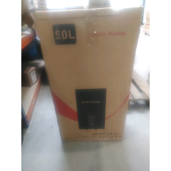 2ekans | 50 Liter QH dual elektrische boiler met digitale bediening