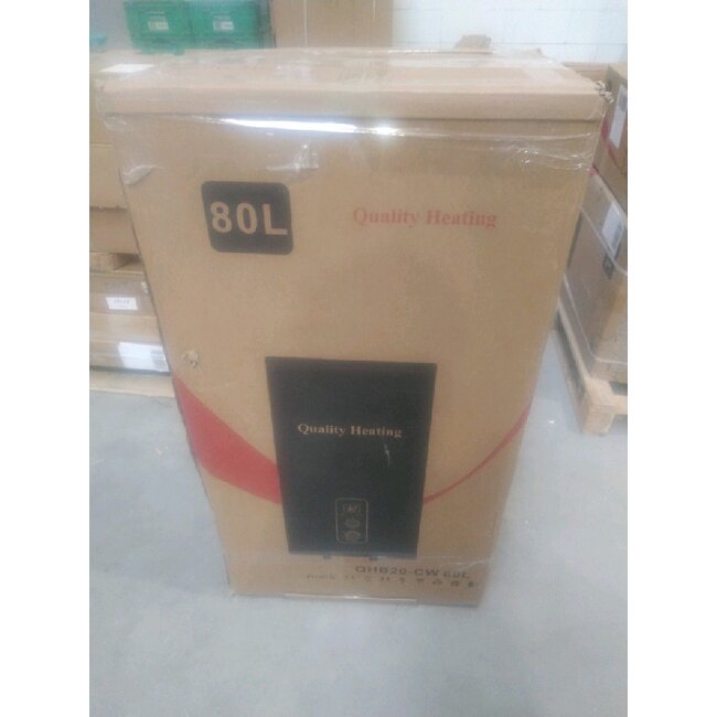 2ekans | 80 Liter QH dual tank elektrische boiler met digitale bediening