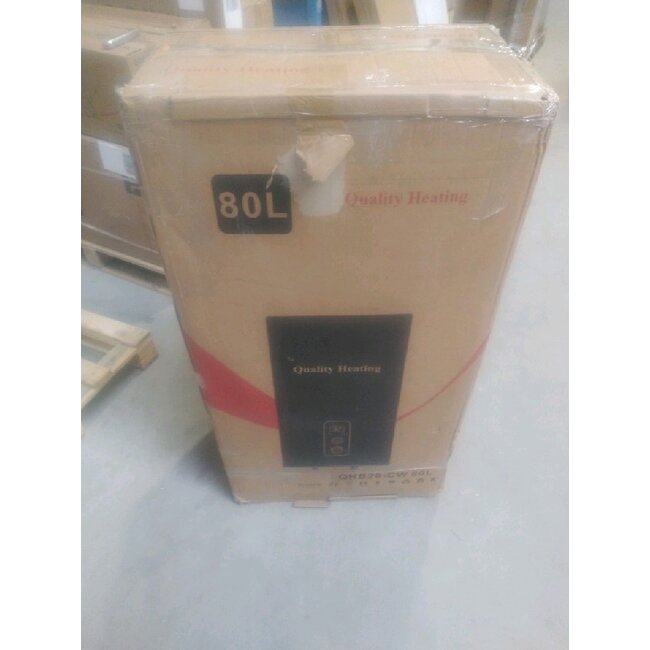 2ekans | 80 Liter QH dual tank elektrische boiler met digitale bediening