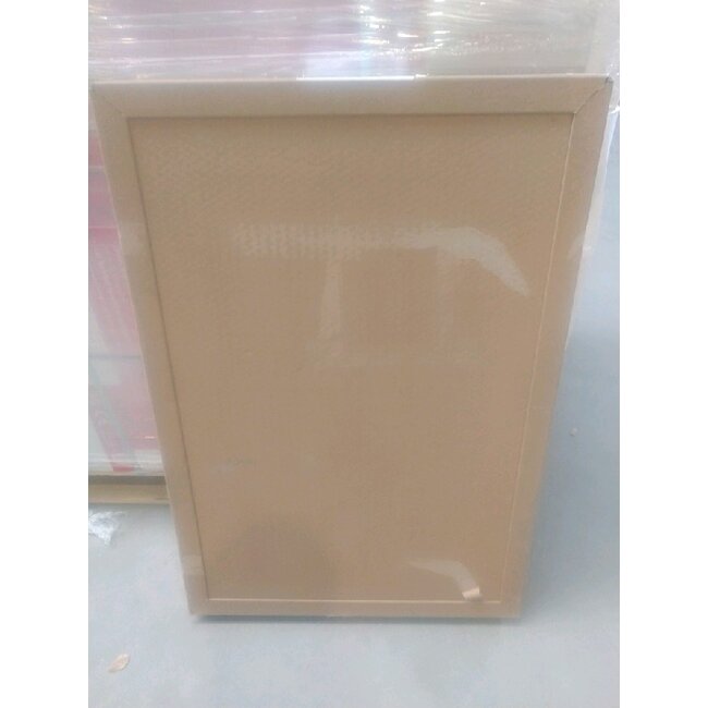 2ekans | Spiegel asymmetrisch organische led verlichting en anti-condens 90 cm breed en 60 cm hoog