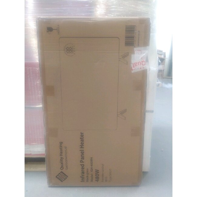 2ekans | QH-GD Elegant Serie verplaatsbaar infraroodpaneel  - 450Watt 50 x 90 cm