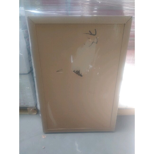 2ekans | Spiegel asymmetrisch inbouw led verlichting en anti-condens 90cm breed en 60cm hoog