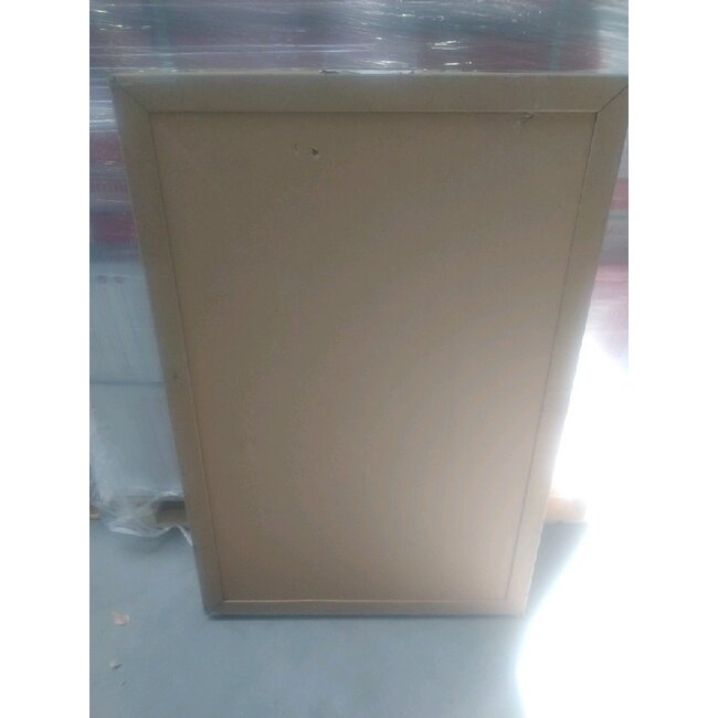 2ekans | Spiegel asymmetrisch organische led verlichting en anti-condens 100 cm breed en 65 cm hoog