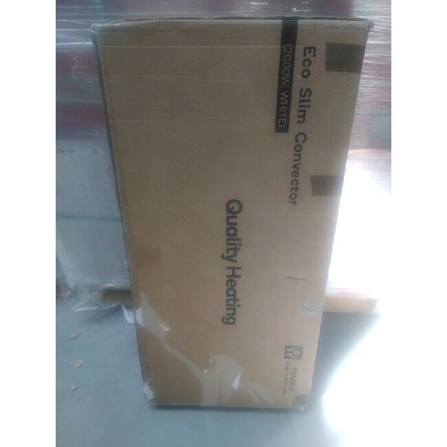 2ekans | Quality Heating - Eco Slim Wifi white - Eco Slim - 97 x 5 x 40 cm - 2000Watt