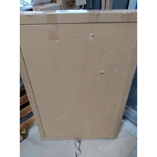 2ekans | Spiegel asymmetrisch organische led verlichting en anti-condens 100 cm breed en 65 cm hoog