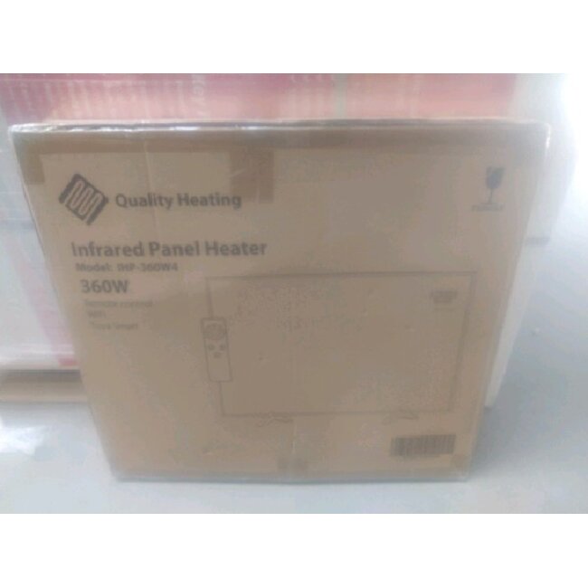 2ekans | QH-SP Wifi remote control verplaatsbaar infraroodpaneel 350, 450 en 700Watt - 350Watt 60 x 50 cm