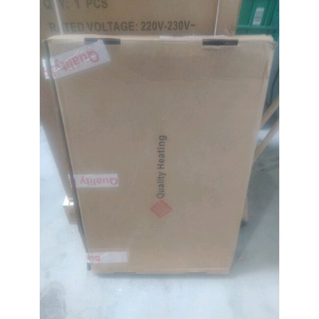 2ekans | Elektrische handdoek radiator chrome met thermostaat  - Chrome