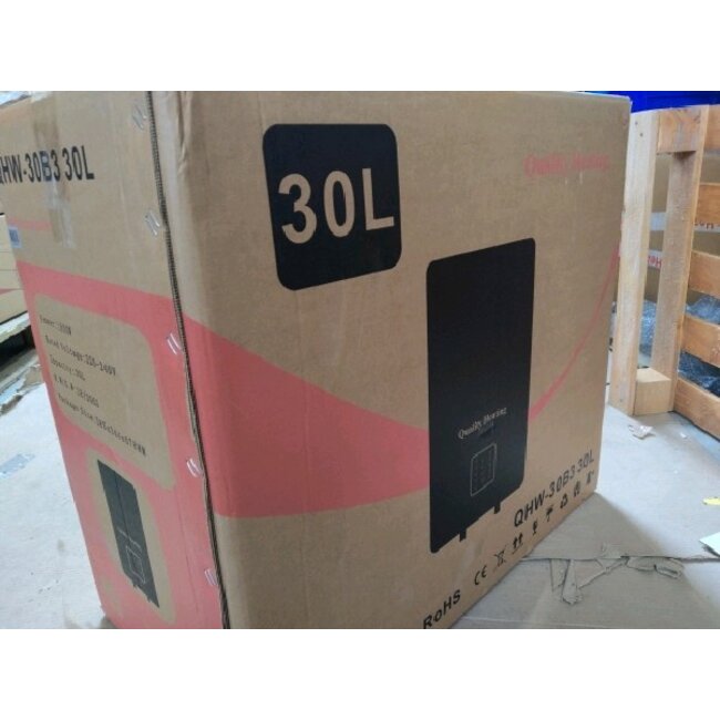 2ekans | 30 Liter Performance QH Wifi dual elektrische boiler met digitale bediening - 30 Liter Performance QH Wifi