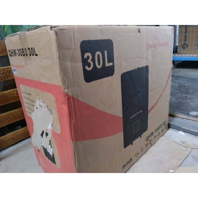 2ekans | 30 Liter Performance QH Wifi dual elektrische boiler met digitale bediening - 30 Liter Performance QH Wifi