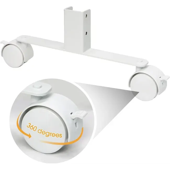 Standconsole set met wielen voor infrarood panelen