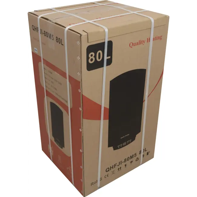 80 Liter QH V2 dual tank elektrische boiler met digitale bediening