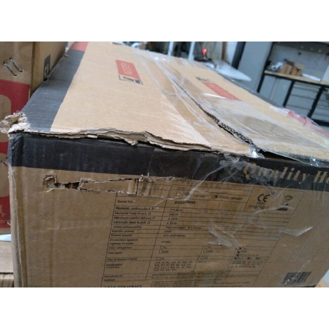 2ekans | EcoTherm Electronische geiser 230V Digitaal 13L Low Nox Propaan gesloten kamer