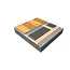 Karpet verwarming isolatie 3mm XPS plaat ISO74