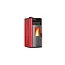Pelletkachel - 12.2 kW 100 - 120 m² - 5 niveaus - timer - KM1202A - Rood