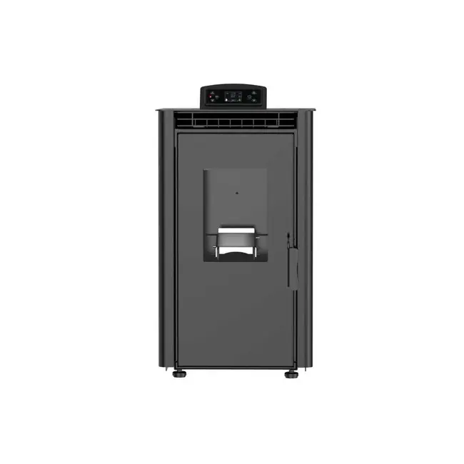 Pelletkachel - 6.9 kW 60 m² - 5 niveaus - timer - KT0702A - Black
