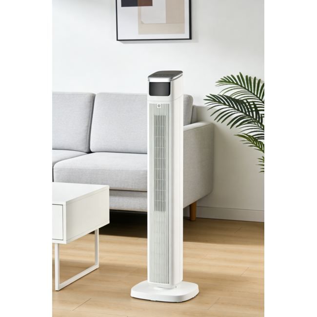 Torenventilator met afstandsbediening en timer