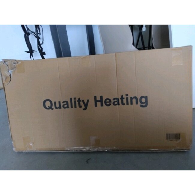 2ekans | Slimme elektrische handdoekradiator met digitale bediening white 425Watt