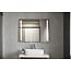 2ekans | Spiegel 60 x 100 cm frameloos, inbouw led verlichting en anti condens