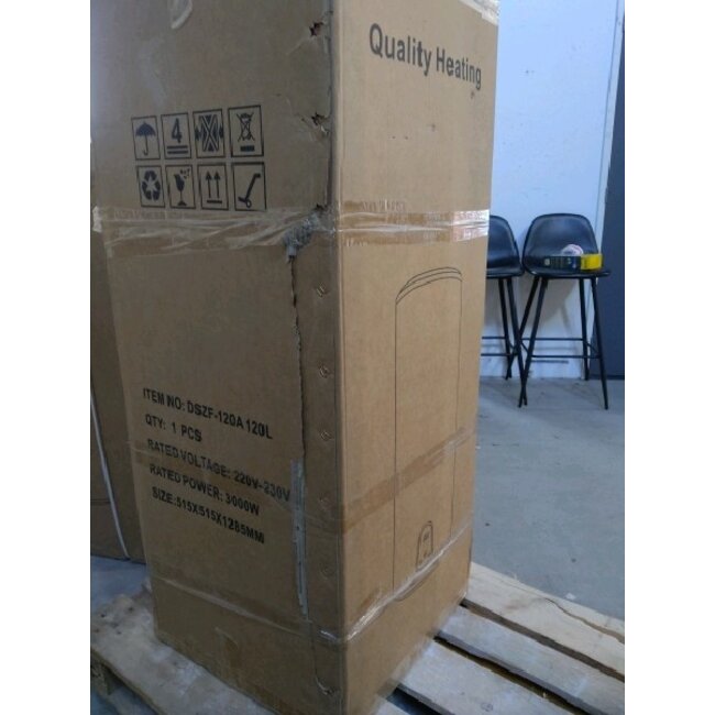 2ekans | 120 Liter QH dual elektrische boiler met digitale bediening - 120 Liter QH dual elektrische boiler met digitale bediening