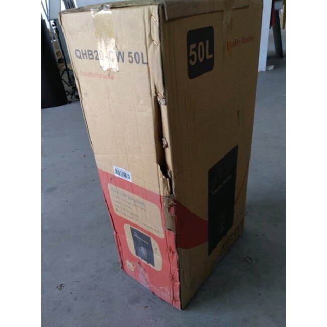 2ekans | 50 Liter QH dual elektrische boiler met digitale bediening
