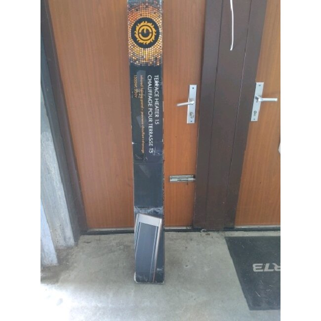 2ekans | Infrarood terrasverwarmer Ecosun 1000 - 1500Watt - Infrarood terrasverwarmer Ecosun 1500Watt
