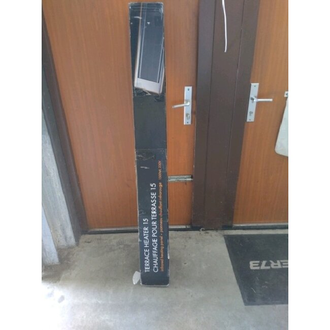 2ekans | Infrarood terrasverwarmer Ecosun 1000 - 1500Watt - Infrarood terrasverwarmer Ecosun 1500Watt