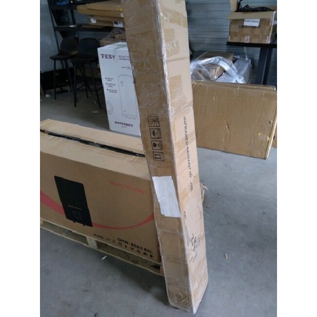 2ekans | Wifi infrarood terrasverwarmer black heater  1800 - 2400Watt - 2400 Watt